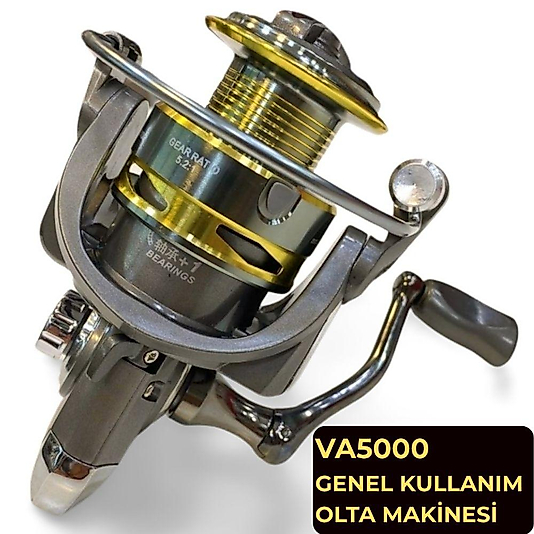 Haut Ton VA 5000 Genel Kullanım ve Tekne Olta Makinesi 3+1BB
