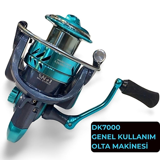Haut Ton DK 7000 Genel Kullanım Olta Makinesi 3+1 BB Tekne ve Kıyı Avına Uygun