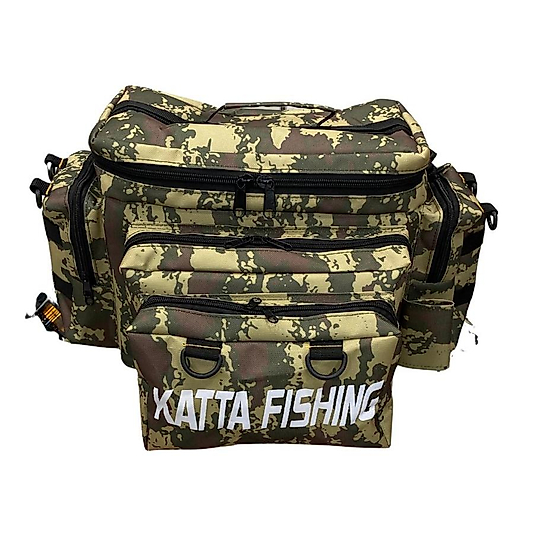 Katta Fishing Çok Amaçlı Balıkçı Çantası — Su Geçirmez Profesyonel Av Çantası