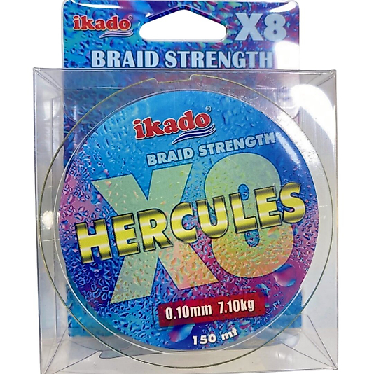 İkado Hercules 150 m 0,10 mm 7.10 Kg Çekerli İp Misina (Sarı Renk)