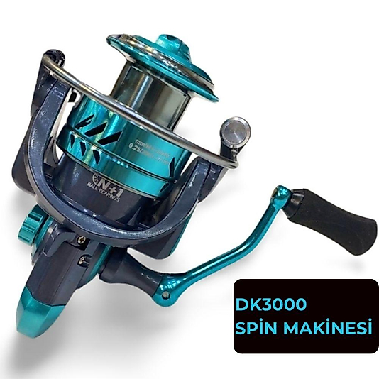 Haut Ton DK 3000 Spin Olta Makinesi 3+1 BB Hafif Güçlü Makine