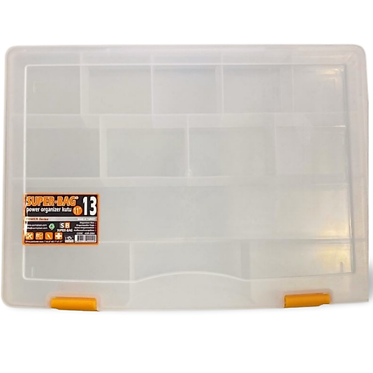 Superbag Organizer Kutu 28 cm X 20 cm 13 Gözlü